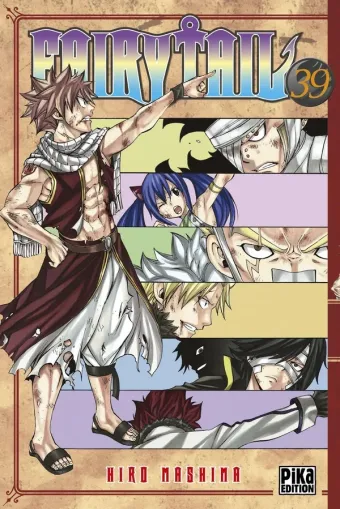 Couverture du manga Fairy Tail Tome 39