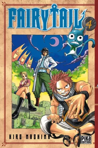 Couverture du manga Fairy Tail Tome 4