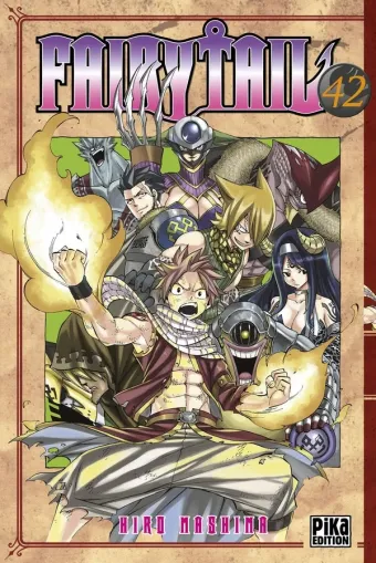 Couverture du manga Fairy Tail Tome 42