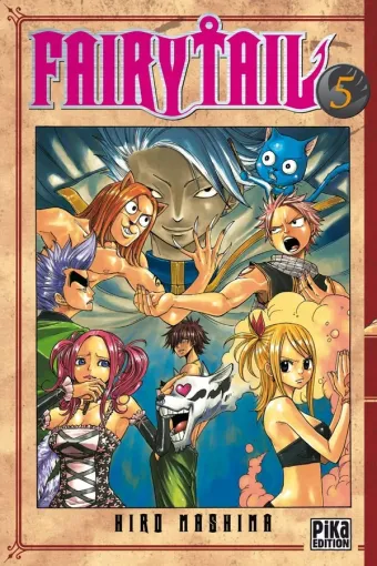 Couverture du manga Fairy Tail Tome 5