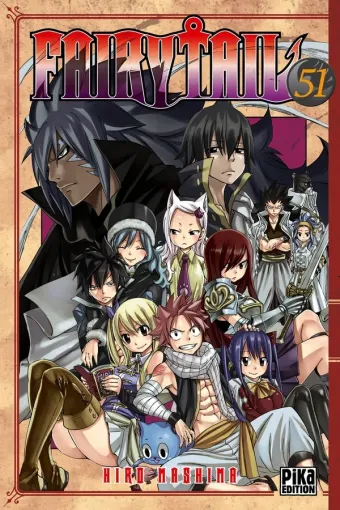 Couverture du manga Fairy Tail Tome 51