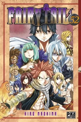 Couverture du manga Fairy Tail Tome 52