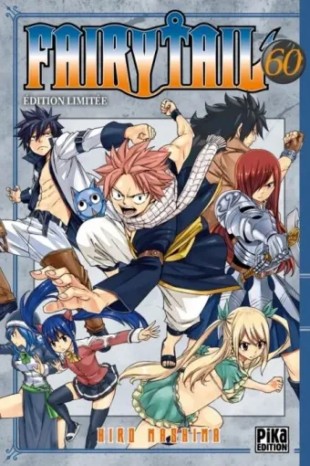 Couverture du manga Fairy Tail Tome 60