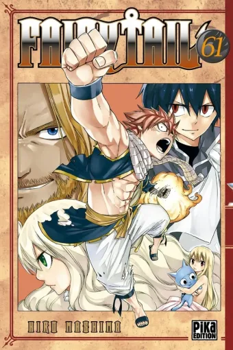 Couverture du manga Fairy Tail Tome 61