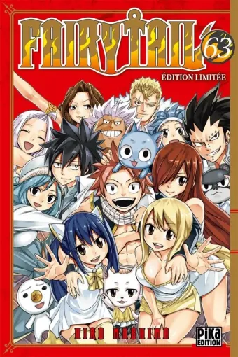 Couverture du manga Fairy Tail Tome 63