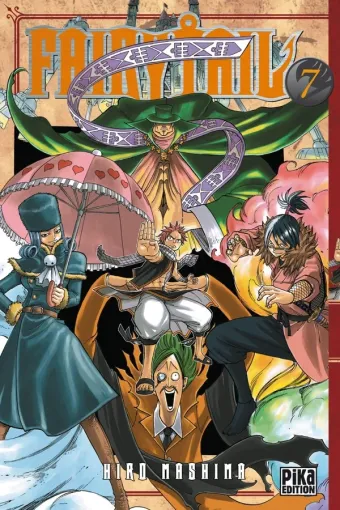 Couverture du manga Fairy Tail Tome 7