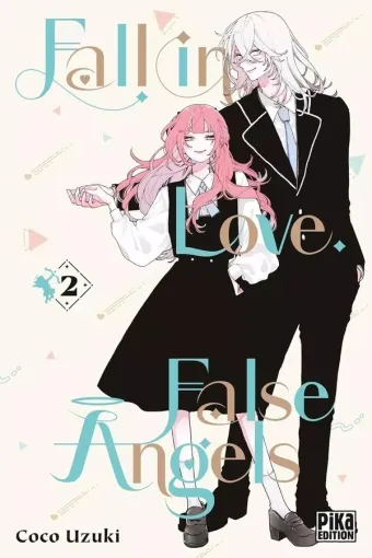 Couverture du manga Fall in love, false angels Tome 2