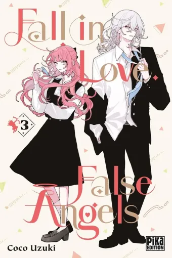 Couverture du manga Fall in love, false angels Tome 3