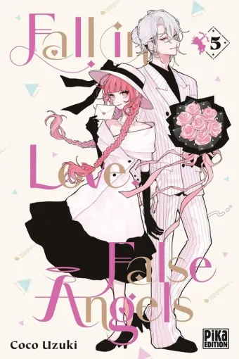 Couverture du manga Fall in love, false angels Tome 5