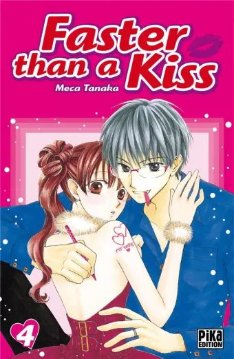 Couverture du manga Faster than a kiss Tome 4