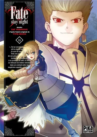 Couverture du manga Fate stay night Tome 15