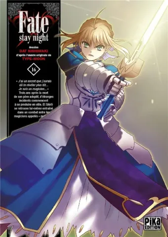 Couverture du manga Fate stay night Tome 16