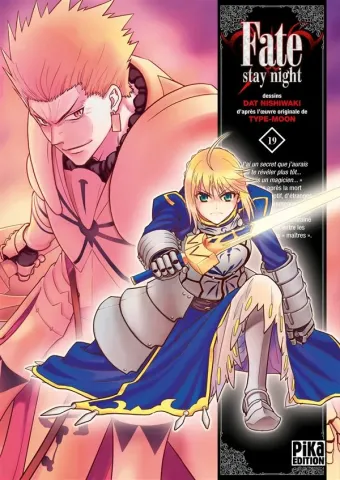 Couverture du manga Fate stay night Tome 19