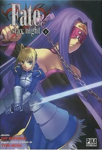Couverture du manga Fate stay night Tome 3