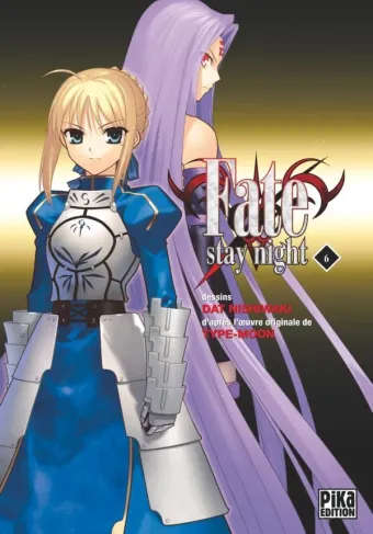 Couverture du manga Fate stay night Tome 6