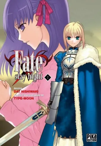 Couverture du manga Fate stay night Tome 7