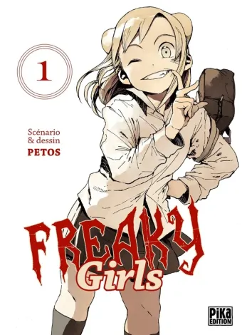 Couverture du manga Freaky girls Tome 1
