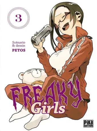 Couverture du manga Freaky girls Tome 3