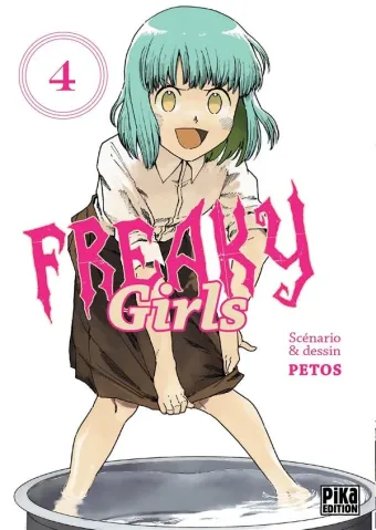 Couverture du manga Freaky girls Tome 4