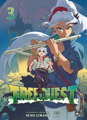 Couverture du manga Free quest Tome 3