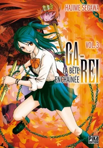 Couverture du manga Ga-rei – la bête enchaînée Tome 3