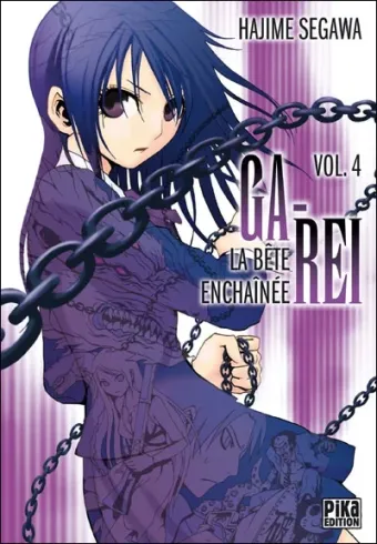 Couverture du manga Ga-rei – la bête enchaînée Tome 4