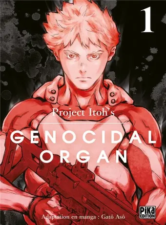Couverture du manga Genocidal organ Tome 1