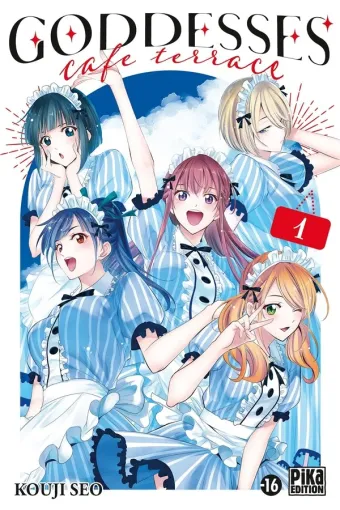 Couverture du manga Goddesses cafe terrace Tome 1