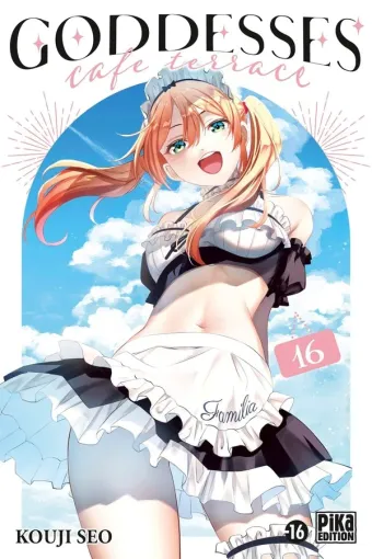 Couverture du manga Goddesses cafe terrace Tome 16