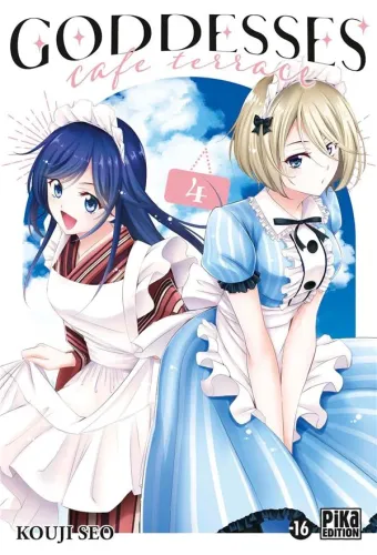 Couverture du manga Goddesses cafe terrace Tome 4