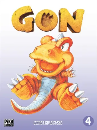 Couverture du manga Gon Tome 4