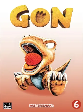 Couverture du manga Gon Tome 6