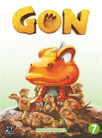 Couverture du manga Gon Tome 7