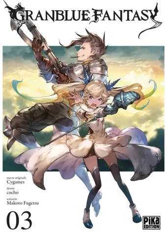 Couverture du manga Granblue fantasy Tome 3