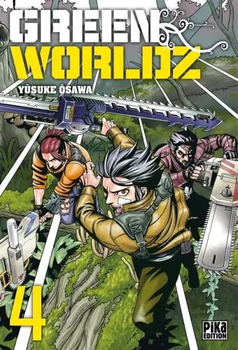 Couverture du manga Green worldz Tome 4