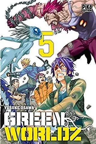 Couverture du manga Green worldz Tome 5