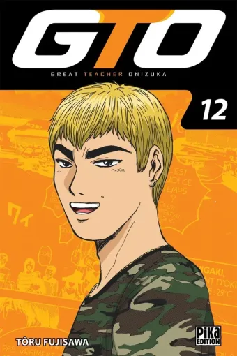 Couverture du manga GTO – great teacher Onizuka Tome 12