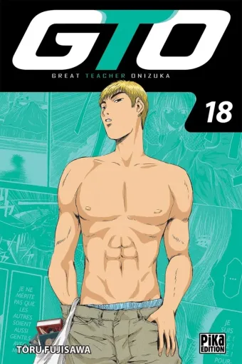 Couverture du manga GTO – great teacher Onizuka Tome 18