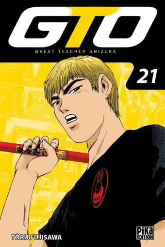 Couverture du manga GTO – great teacher Onizuka Tome 21