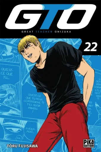 Couverture du manga GTO – great teacher Onizuka Tome 22
