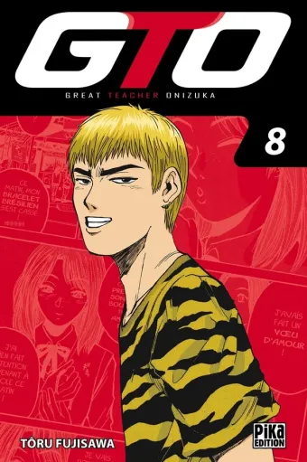 Couverture du manga GTO – great teacher Onizuka Tome 8
