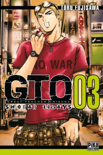 Couverture du manga GTO – Shonan 14 days Tome 3