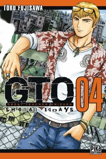 Couverture du manga GTO – Shonan 14 days Tome 4