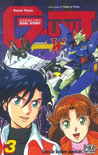 Couverture du manga Gundam wing dual story G-unit Tome 3