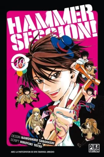 Couverture du manga Hammer session Tome 10
