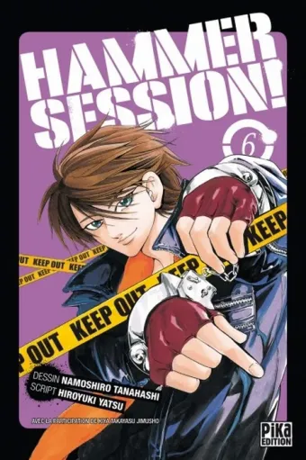 Couverture du manga Hammer session Tome 6