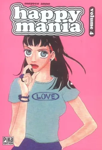 Couverture du manga Happy mania Tome 4