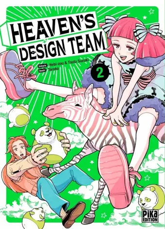 Couverture du manga Heaven’s design team Tome 2