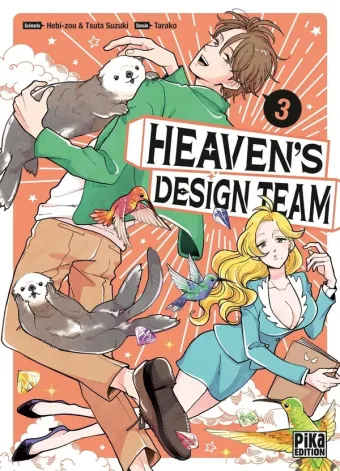 Couverture du manga Heaven’s design team Tome 3