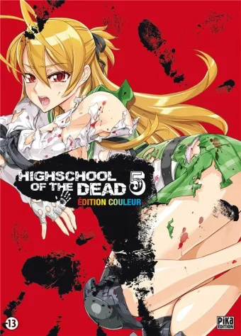 Couverture du manga Highschool of the dead Tome 5